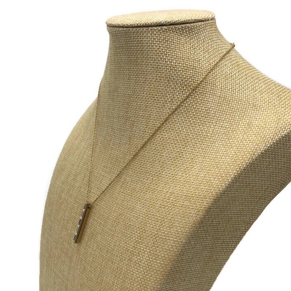 Michael Kors Black Tie Affair Gold-Tone Crystal Barrel Pendant Necklace - Picture 3 of 9